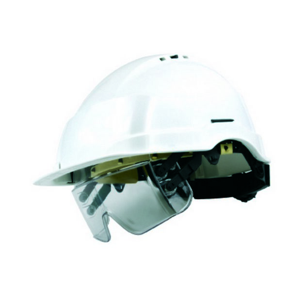 Auboueix Iris 2 safety helmet with visor