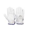 Norwear Driver White Star cow grain leather glove